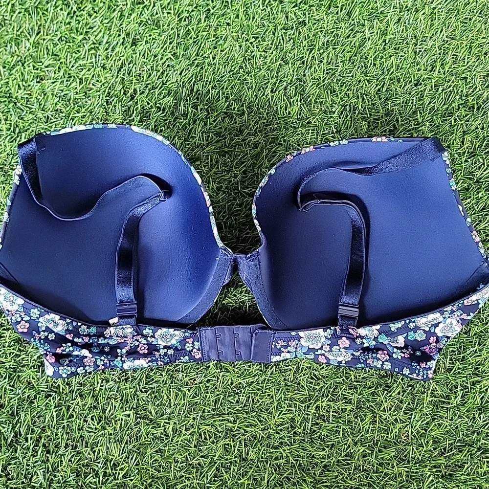 Victoria's Secret Push Up Floral Bra Size 38DD - Picture 5 of 7